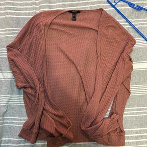 Forever 21 Pink Cardigan